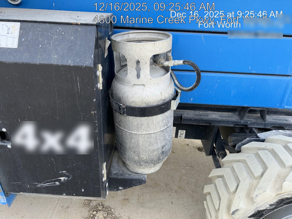 2018 Genie GTH-1056 Genie GTH-1056 w/CAB, Solid Tires, Work Lights, 60" carriage/forks, cab mesh, beacon