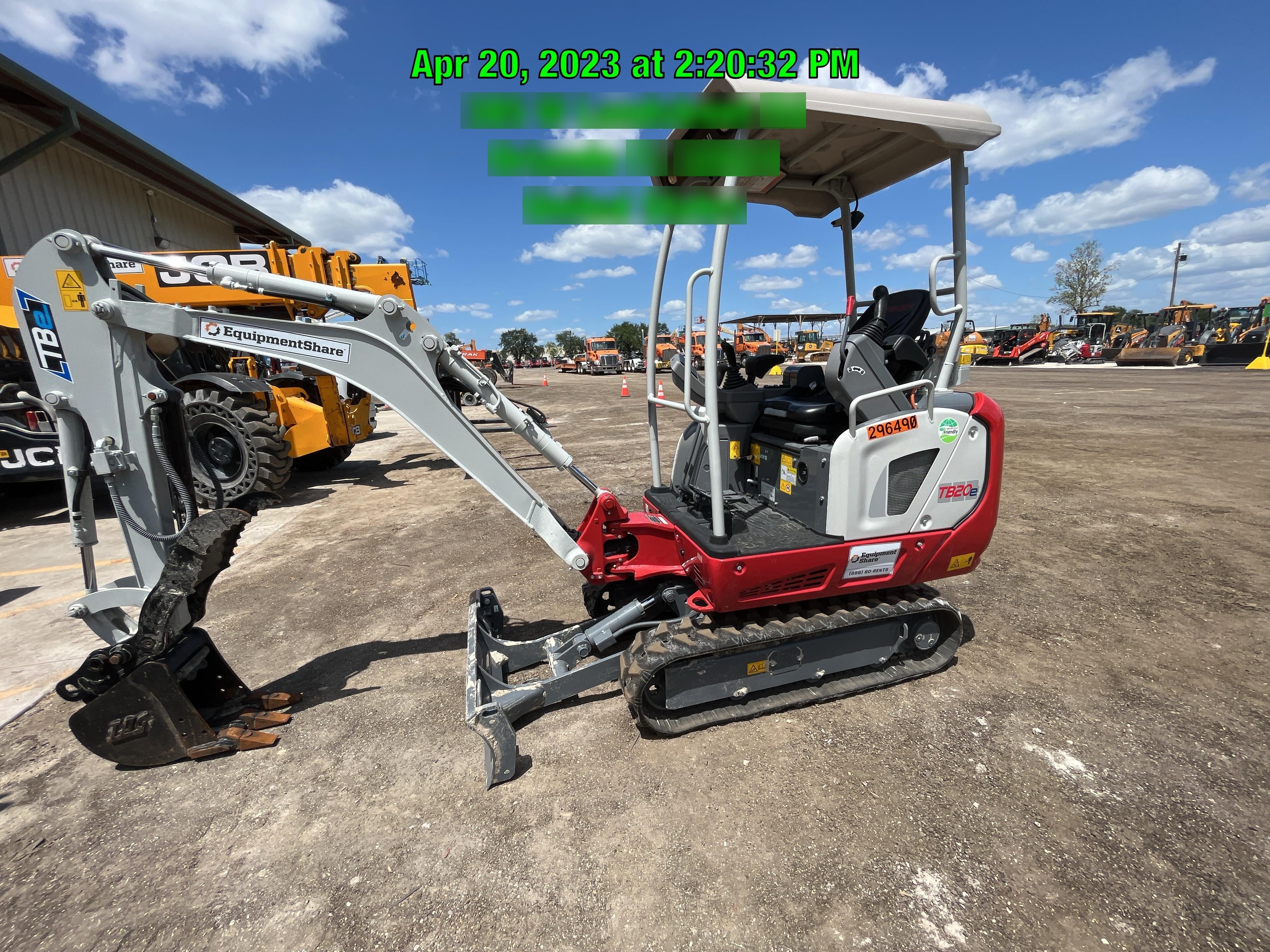 2023 TAKEUCHI TB20e
