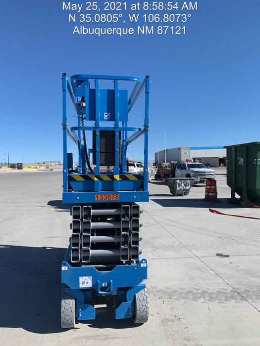 2021 Genie GS-3232 Electric Drive, NM Sld Tires, Bcn, EST