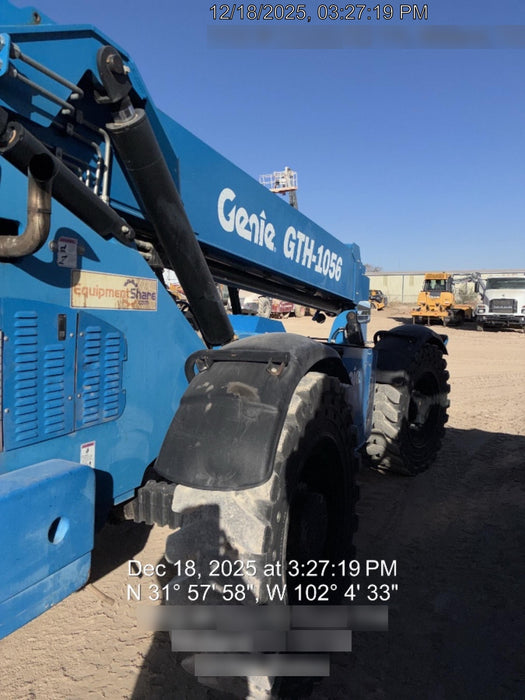 2017 Genie GTH-1056 Genie GTH1056, Solid Tires, 60" carriage, Light Kit, Open ROPS