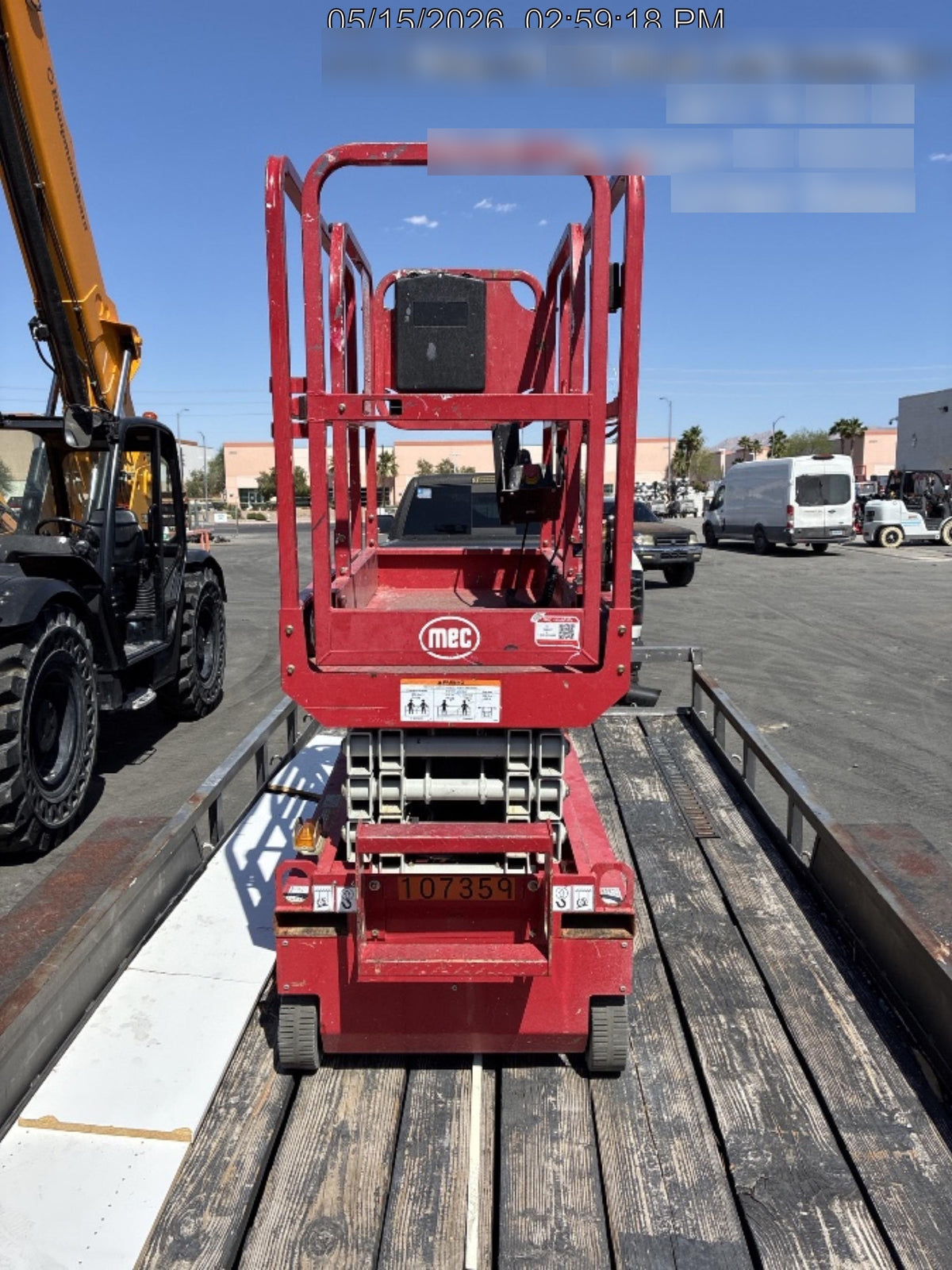 2020 MEC 1330SE Solid NM Tires, Steel Swing out Doors, LCS, Beacon, 900W Inverter