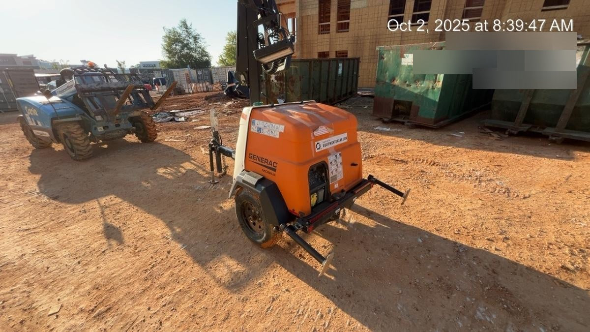 2023 Generac MLT2 Diesel, Flex Switch 120V Input, Powerzone Controller, (4) 320W LED Lights, 4kW Generator, 39.9 Gal Fuel Tank, 2" Ball, T3