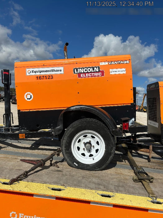 2022 Lincoln Electric LE400 Kubota V1505, Trlr, Cable Rack, Light Kit, ES Decals, T3