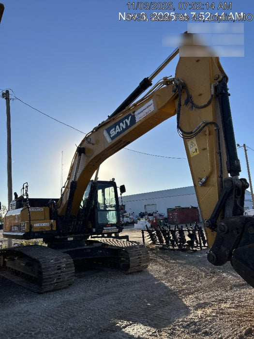 Sany SY265C Sany SY265 Tier 4 - Cab, Hydraulic  QC, 24" HD Bucket - Tooth, 36" HD Bucket - Tooth, 48" HD Bucket - Tooth, Hydraulic Thumb