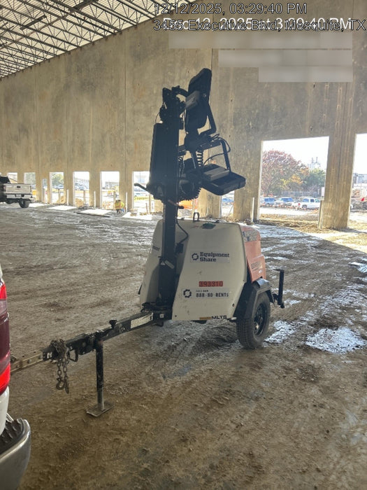 2024 Generac MLT2 Diesel, Flex Switch 120V Input, Powerzone Controller, 
(4) 320W LED Lights, 4kW Generator, 39.9 Gal Fuel Tank, 2" Ball, T3