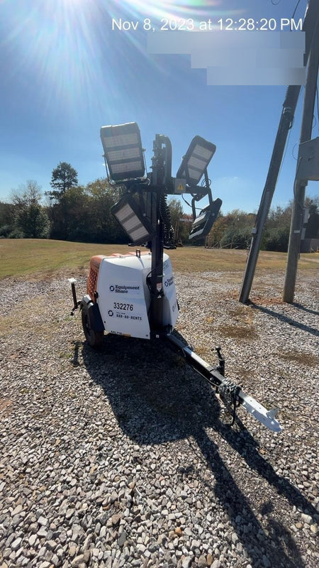 2023 Generac MLT2 Diesel, Flex Switch 120V Input, Powerzone Controller, (4) 320W LED Lights, 4kW Generator, 39.9 Gal Fuel Tank, 2" Ball, T3