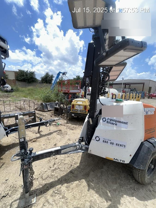 2024 Generac MLT2 Diesel, Flex Switch 120V Input, Powerzone Controller, 
(4) 320W LED Lights, 4kW Generator, 39.9 Gal Fuel Tank, 2" Ball, T3