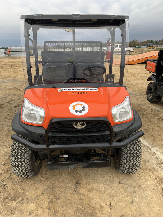 2021 Kubota RTV-X1140W-H Plastic Canopy, Windshield Acrylic Clear, LED Strobe Light, Wire Harness Kit, Back up Alarm