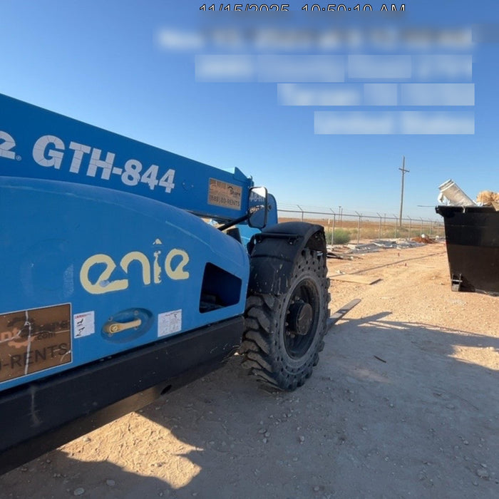 2017 Genie GTH-844 Genie GTH 844, Solid Tires, 60" carriage, Open ROPS