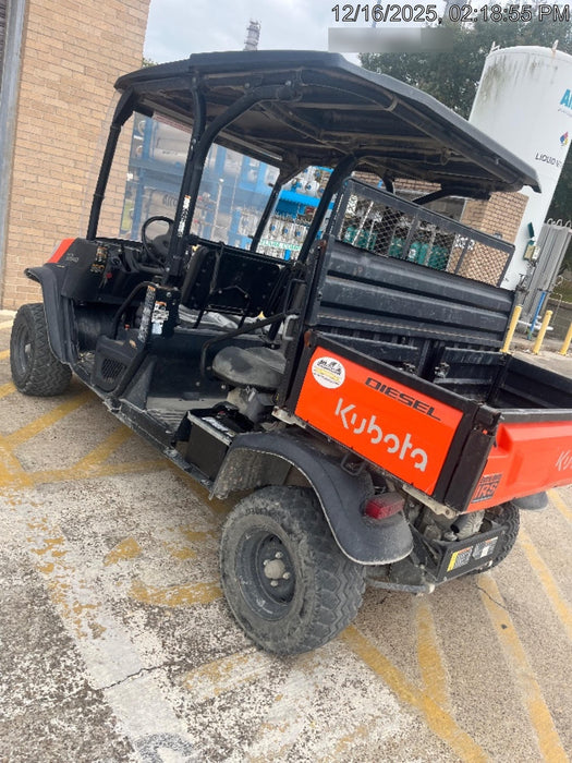 2021 Kubota RTV-X1140W-H Plastic Canopy, Windshield Acrylic Clear, LED Strobe Light, Wire Harness Kit, Back up Alarm