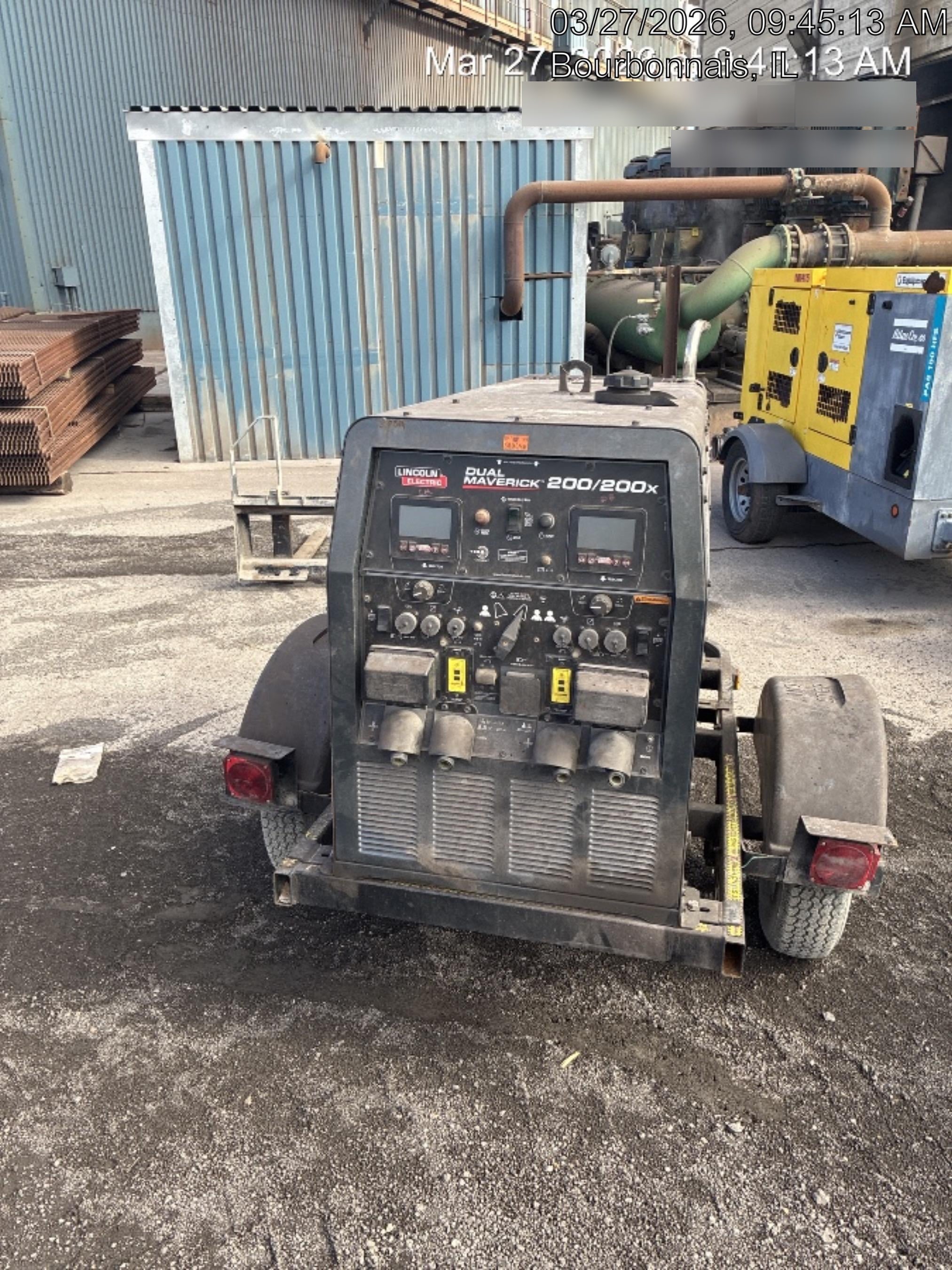 2024 Lincoln Electric Dual Maverick 200/200X Ready Pak 3, Includes Trailer, Cable Rack, Fender Light Kit K4382-1-RP3