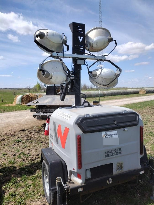 2018 Wacker Neuson LTV6L-MH Wacker Neuson LTV6L Mobile Light Tower w/Fuel Level Sensor Installed