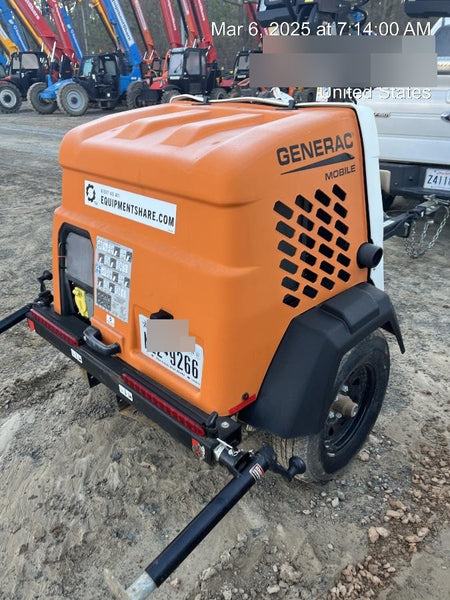 2023 Generac MLT2 Diesel, Flex Switch 120V Input, Powerzone Controller, (4) 320W LED Lights, 4kW Generator, 39.9 Gal Fuel Tank, 2" Ball, T3