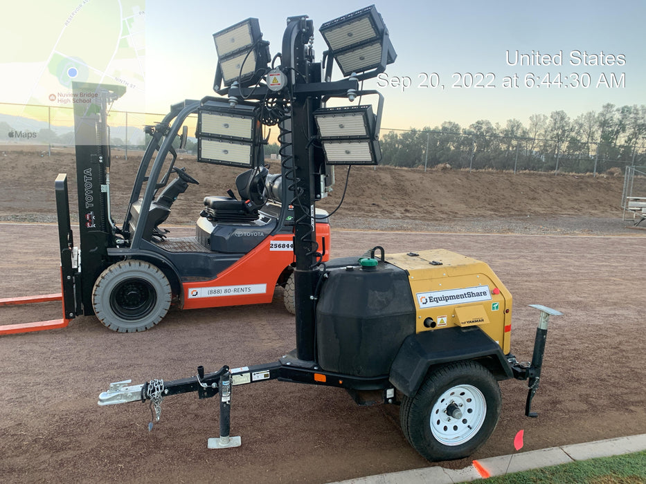 Allmand NLV3GR 3kW Light Plant - LED