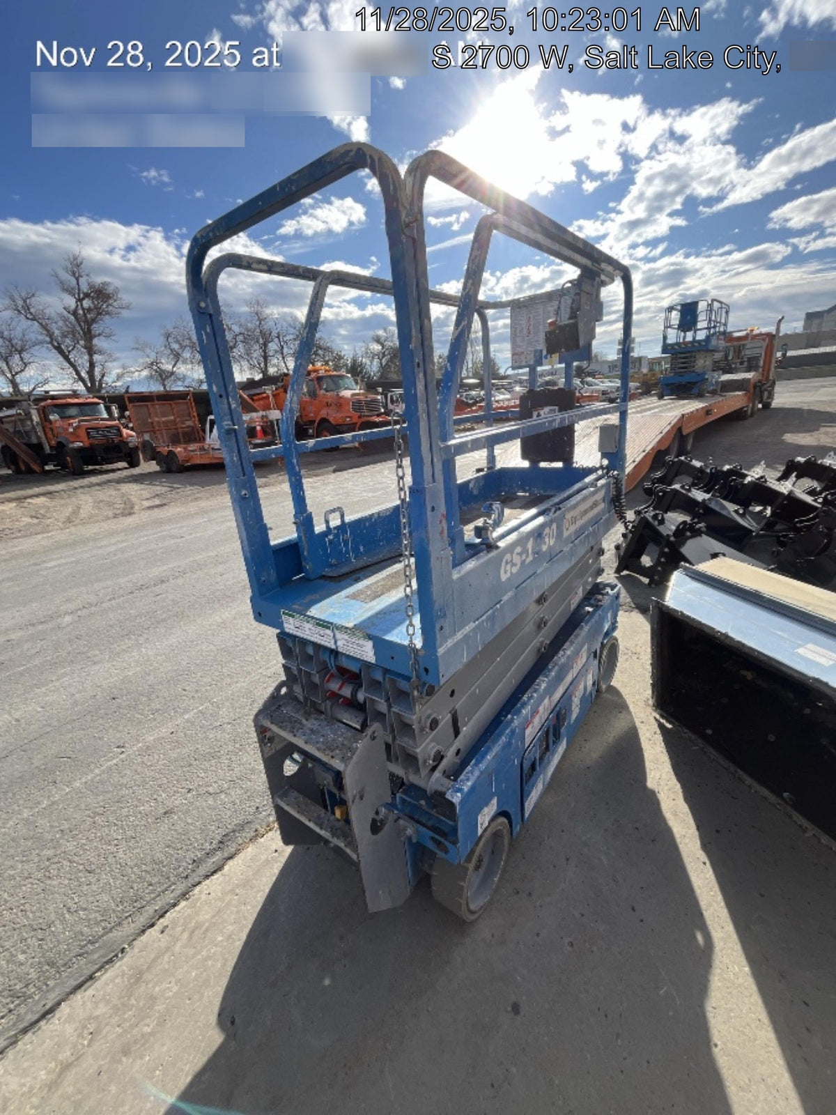2019 Genie GS-1930 Fixed rails with chain Entry