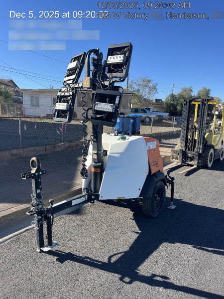 2023 Generac MLT2 Diesel, Flex Switch 120V Input, Powerzone Controller, 
(4) 320W LED Lights, 4kW Generator, 39.9 Gal Fuel Tank, 2" Ball, T3