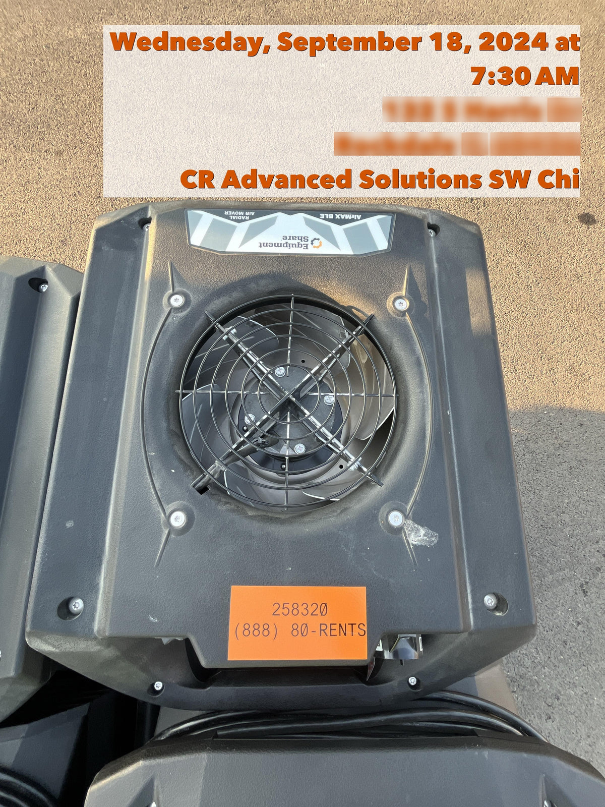 2022 PHOENIX AirMAX Radial Air Mover