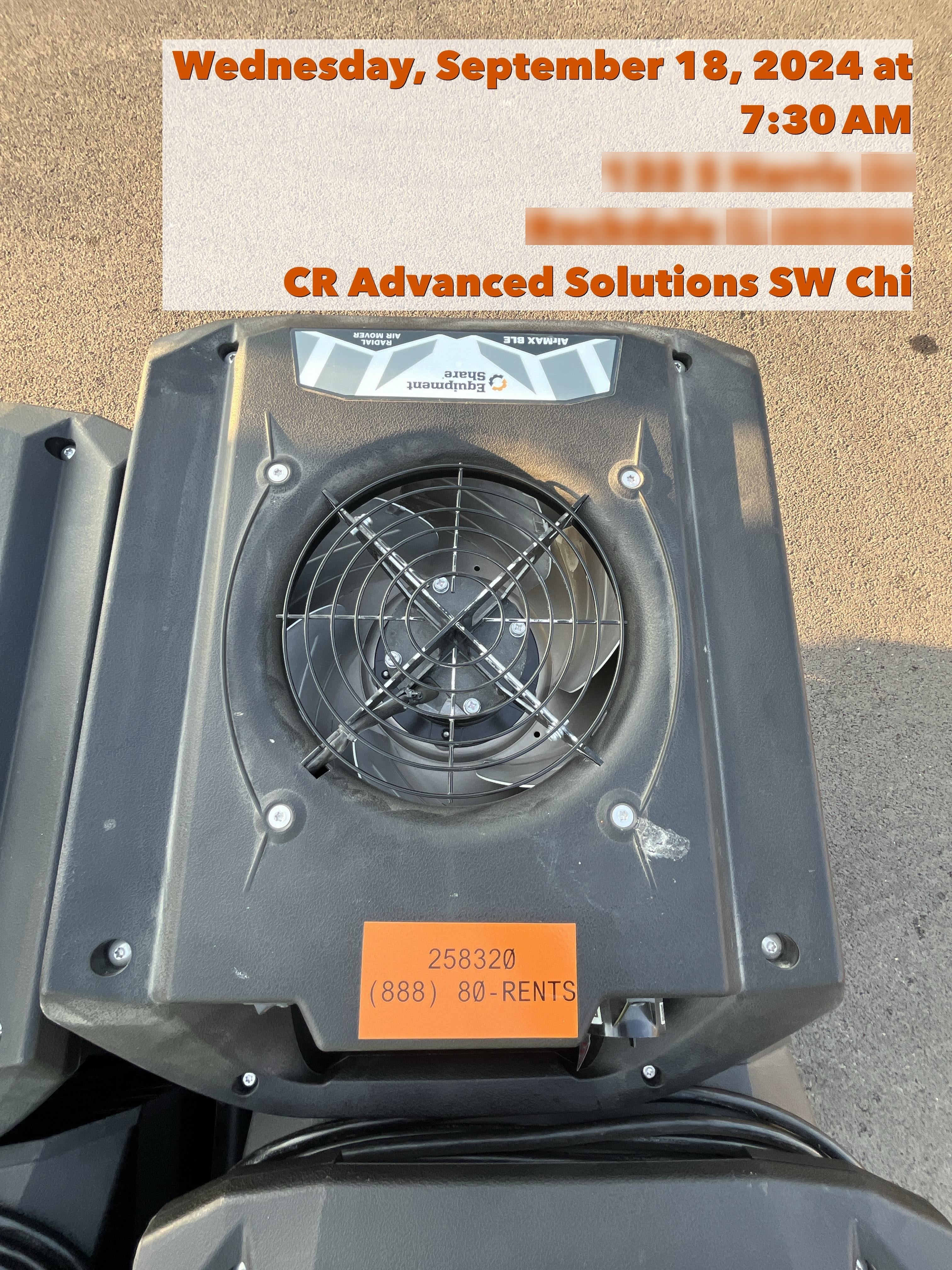 2022 PHOENIX AirMAX Radial Air Mover