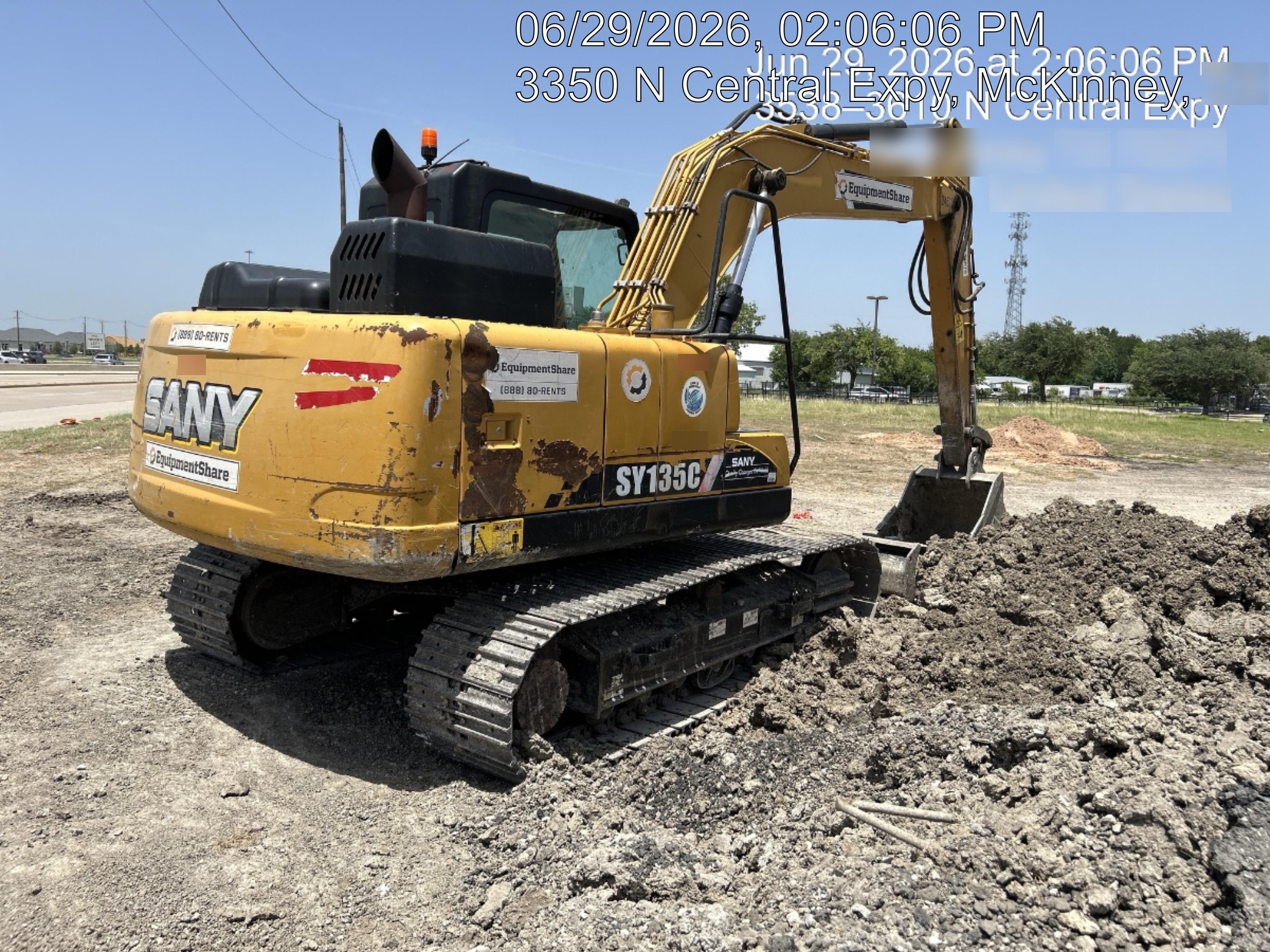 Sany SY135C SANY SY135 - Cab, Bucket