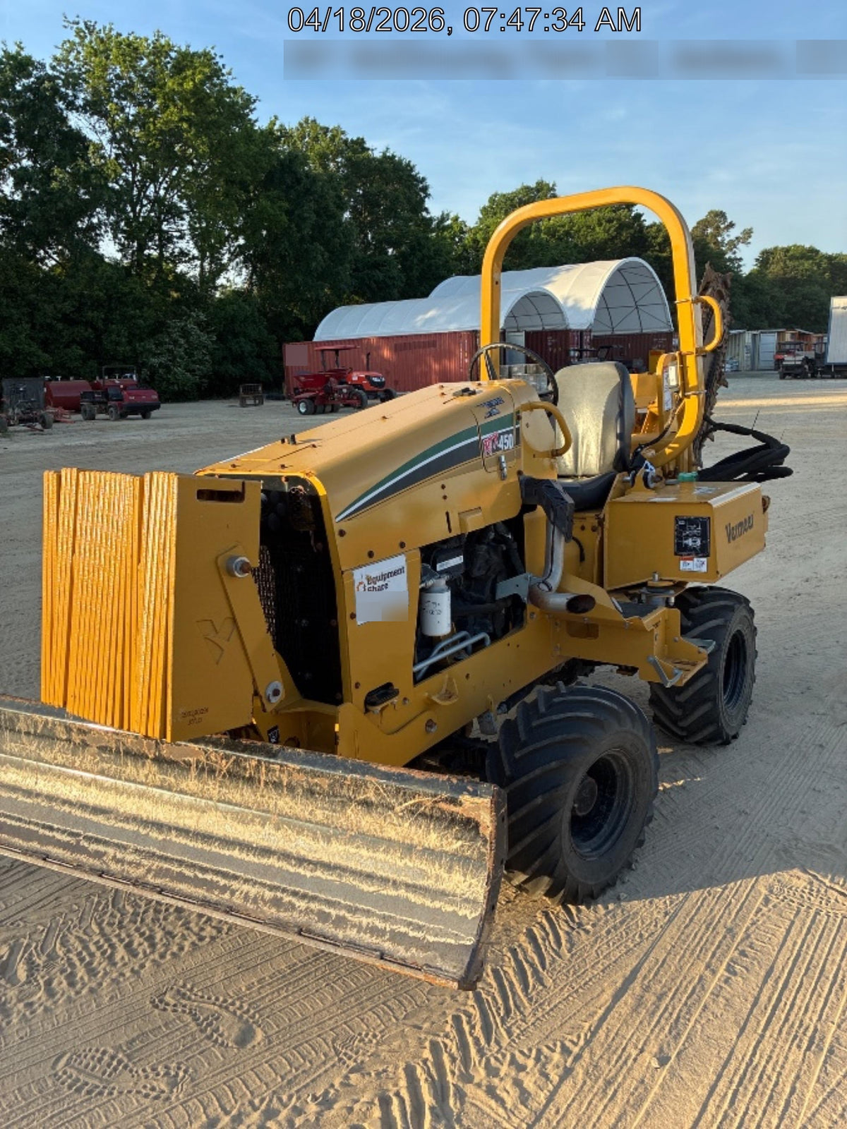 2023 VERMEER RTX450