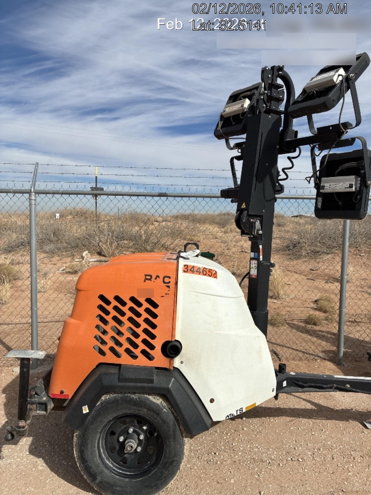 2023 Generac MLT2 Diesel, Flex Switch 120V Input, Powerzone Controller, (4) 320W LED Lights, 4kW Generator, 39.9 Gal Fuel Tank, 2" Ball, T3