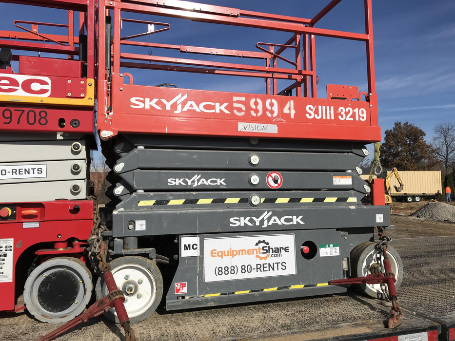 2017 Skyjack SJIII-3219 Skyjack SJ3219, Trojan Battery Set, Extended Warranty 5yr/5k hr