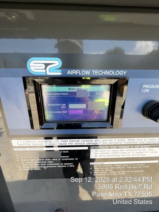 2025 AIRMAN PDSF375DP-6E1