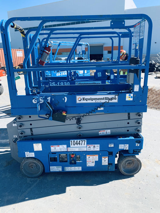 2020 Genie GS-1930 Fixed rails with chain entry gate - Pre A92.20