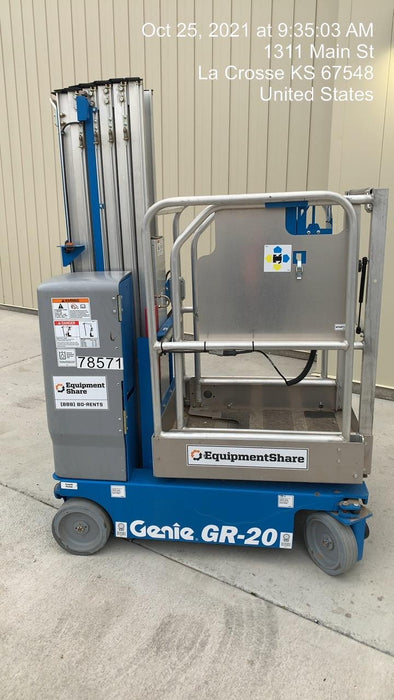 2020 GENIE GR-20