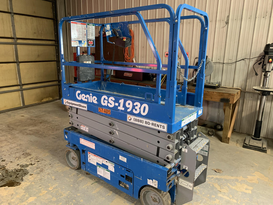 2016 Genie GS-1930 Standard Rental Specs