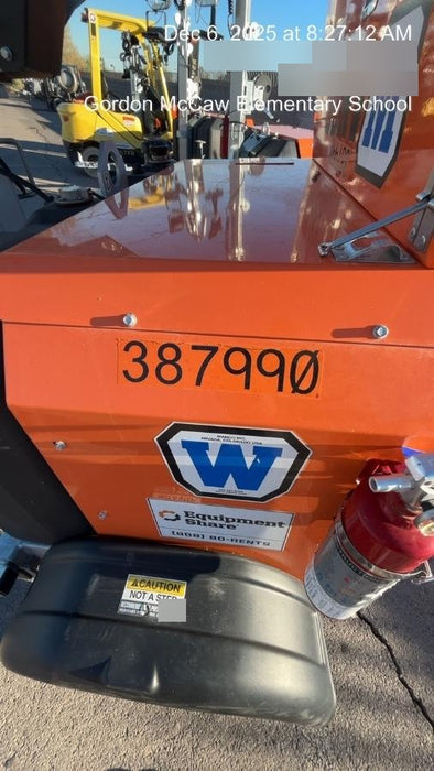 2024 Wanco WLTT-4MM4K Diesel, Deep Sea Controller, Shore Power Plug, Auto Start, (4) 350W LED Floodlights, 4kW Generator, 60 Gal Fuel Tank, 2" Ball, T3