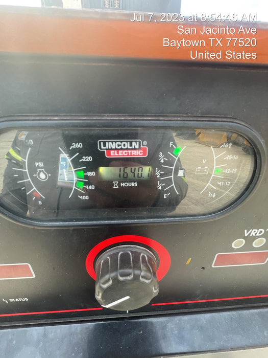 2021 Lincoln Electric Vantage 549X Ready Pak 3, ORANGE (includes trailer, cable rack, fender light kit)