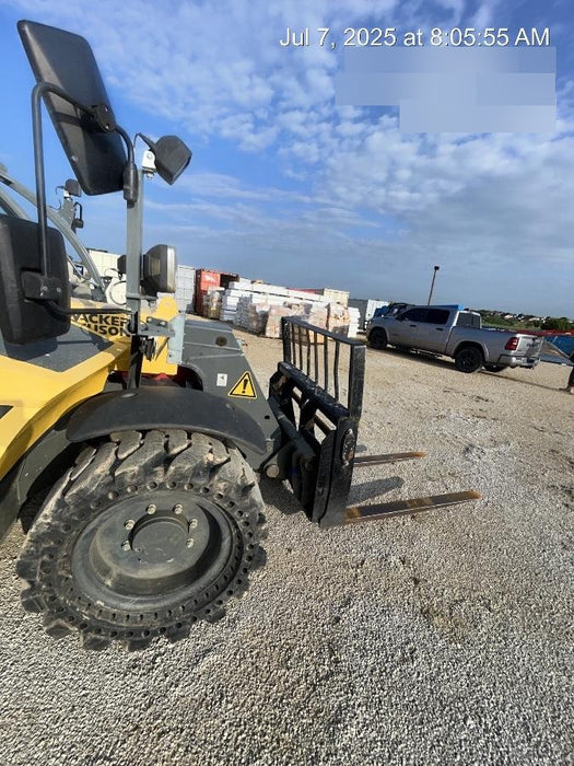 2018 Wacker Neuson TH627 Wacker Neuson TH627 Telehandler w/Canopy, Solid Tires, 48" Carriage and Forks