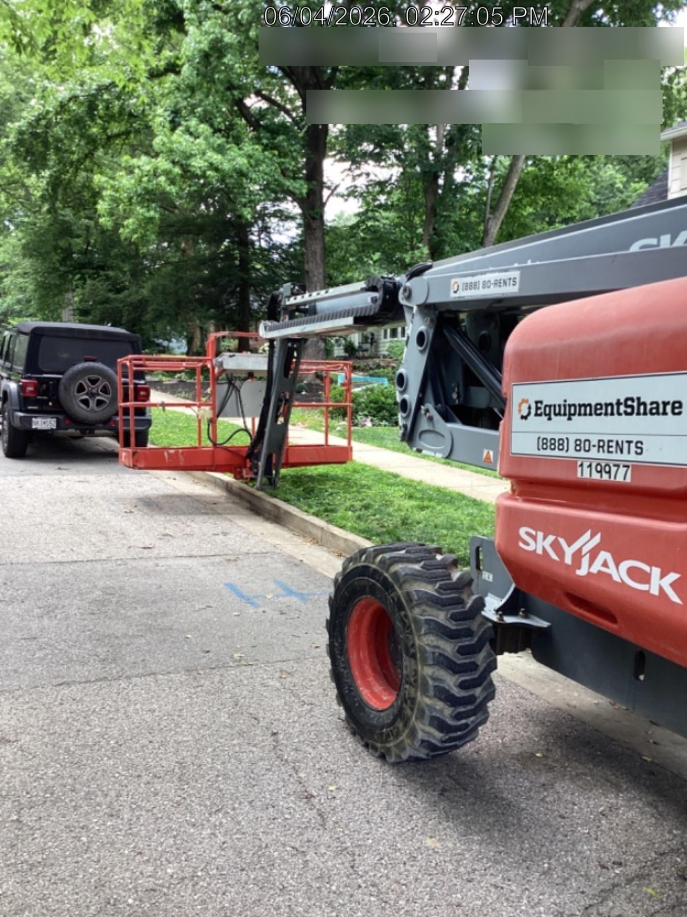 2021 SKYJACK SJ63 AJ