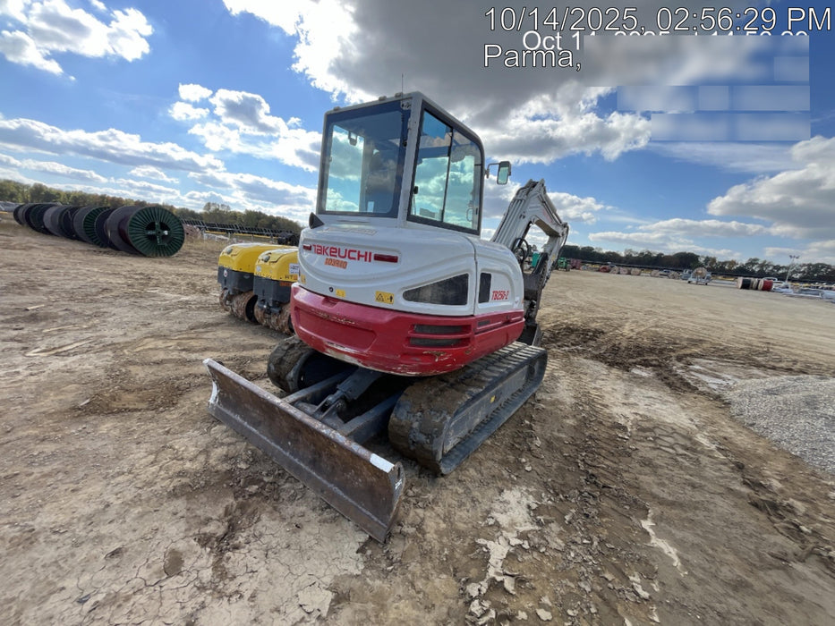 2020 Takeuchi TB250-2C Cab/Heat/Air, Rubber Tracks, Manual TAG QC