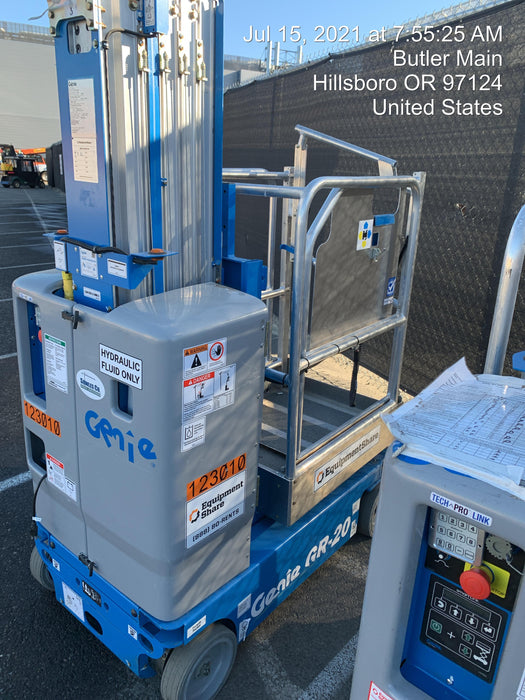 2020 GENIE GR-20
