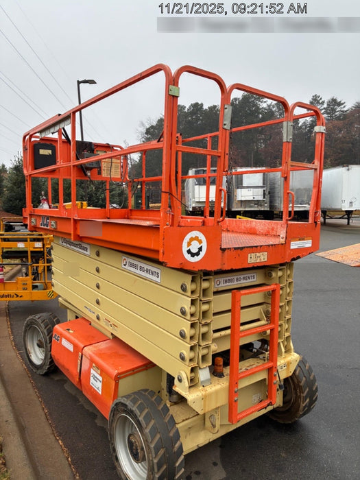 2019 JLG 4069LE Solid Non Marking Tires, Rotating Beacon