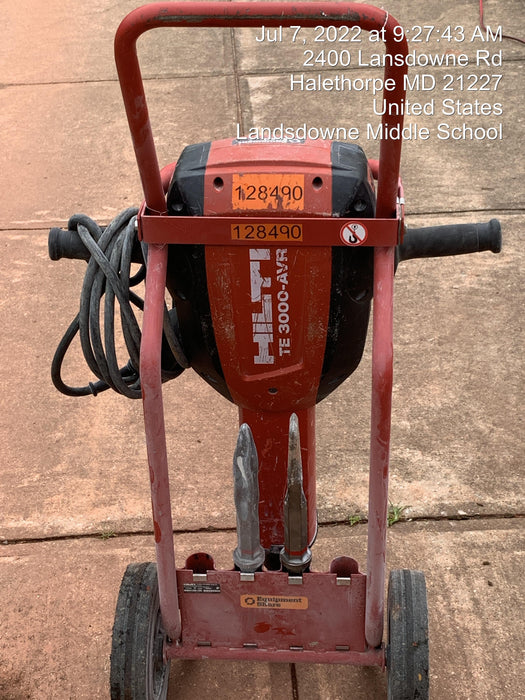 2021 HILTI TE 3000-AVR