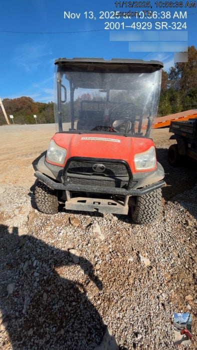 Kubota RTV-X1140W-H Plastic Canopy, Windshield Acrylic Clear, LED Strobe Light, Wire Harness Kit, Back up Alarm