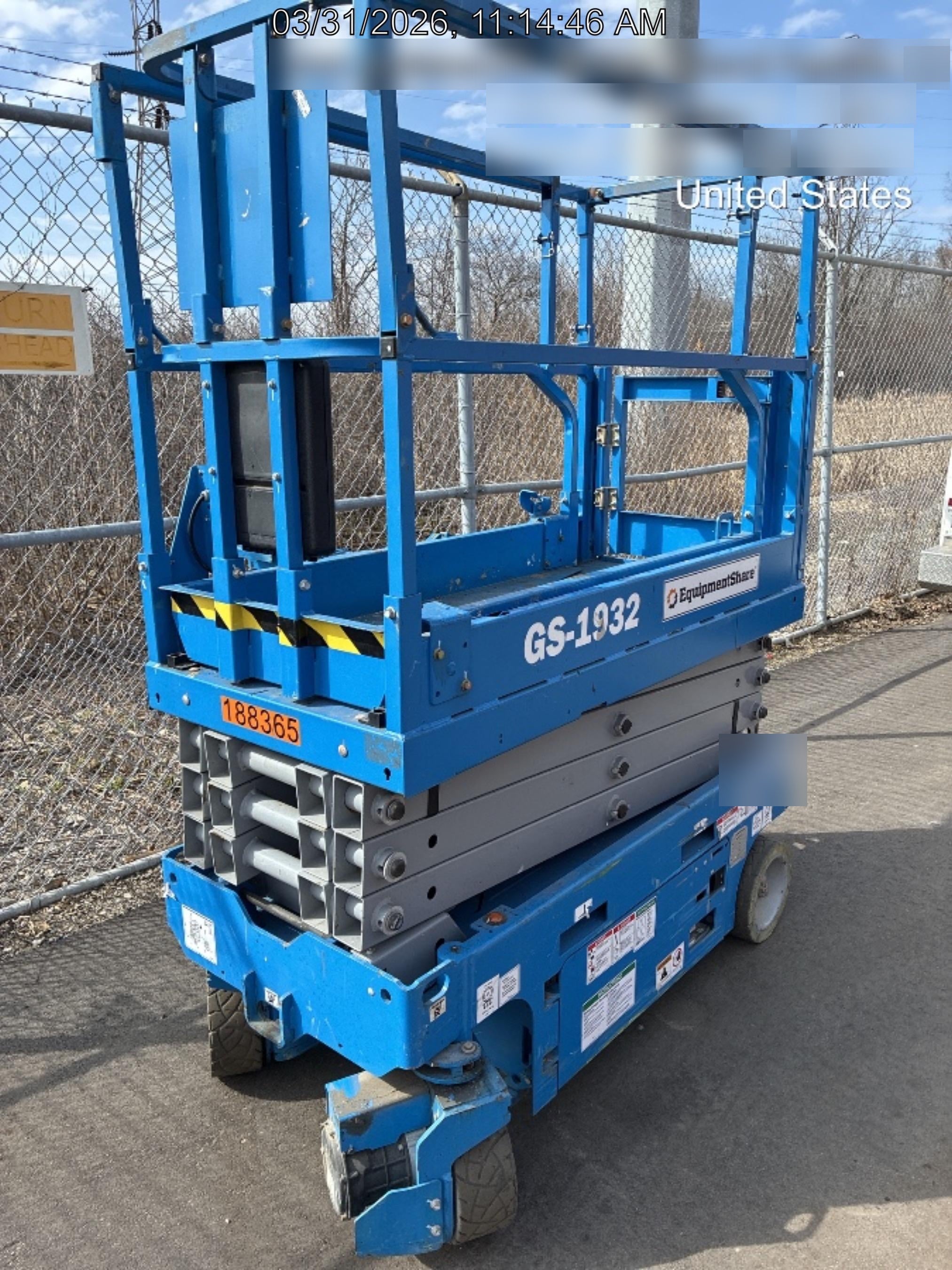 2021 GENIE GS-1932