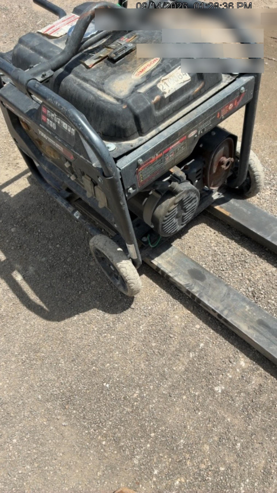 2022 SIMPSON SCGH8500