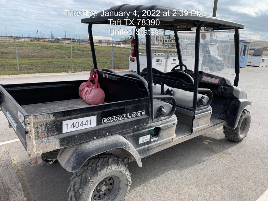 2021 Club Car CA1700D Canopy, Diesel, 4 Passenger