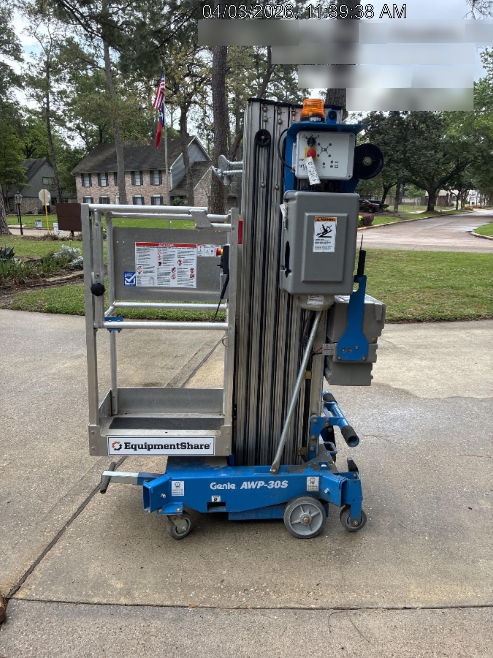 2023 GENIE AWP-30S DC