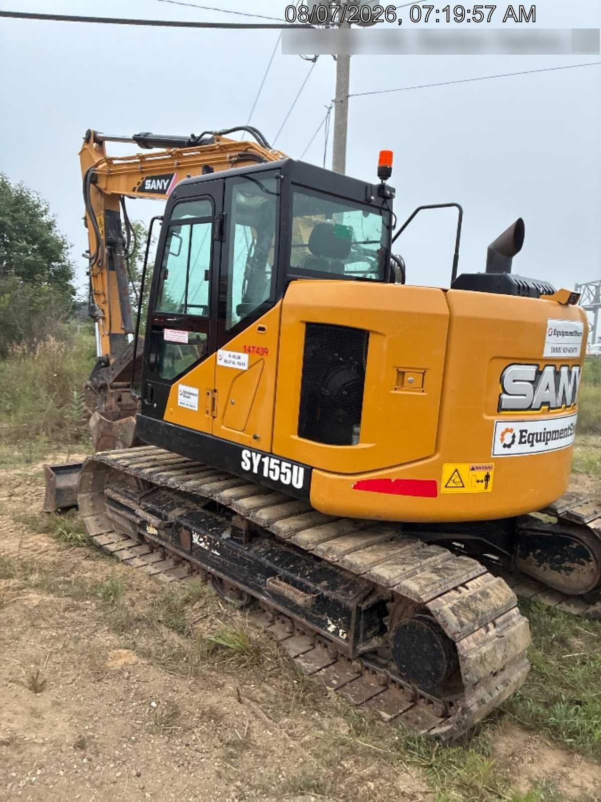 2021 SANY SY155U