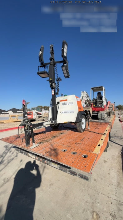 2024 Generac MLT2 Diesel, Flex Switch 120V Input, Powerzone Controller, 
(4) 320W LED Lights, 4kW Generator, 39.9 Gal Fuel Tank, 2" Ball, T3