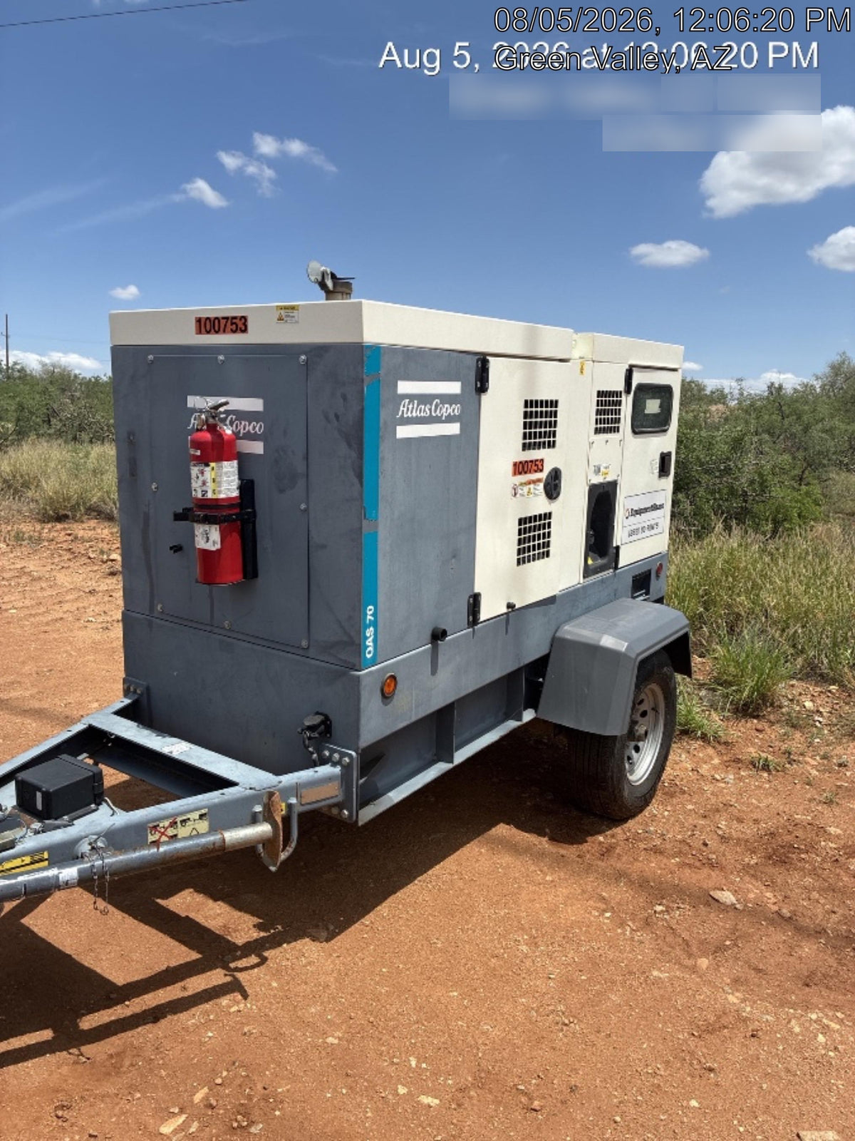 2020 ATLAS COPCO QAS 70