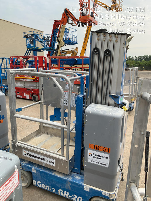 2020 GENIE GR-20