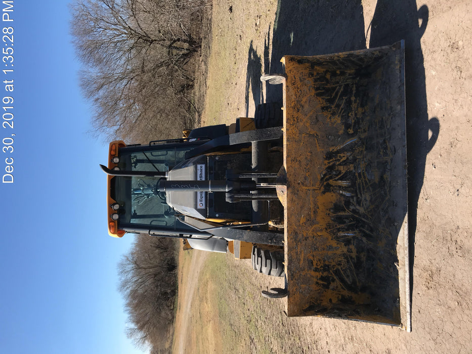 2019 John Deere 310LEP 4wd, Cab/Heat/Air, Standard dipper, ISO, Rear Auxiliary Hydraulics, Manual QC w/12”, 18”, and 24” buckets