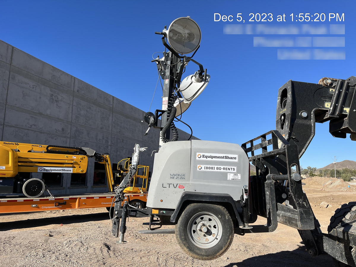 Wacker Neuson LTV6K-MH Wacker Neuson LTV6L Towable Light Tower - Kubota Engine
