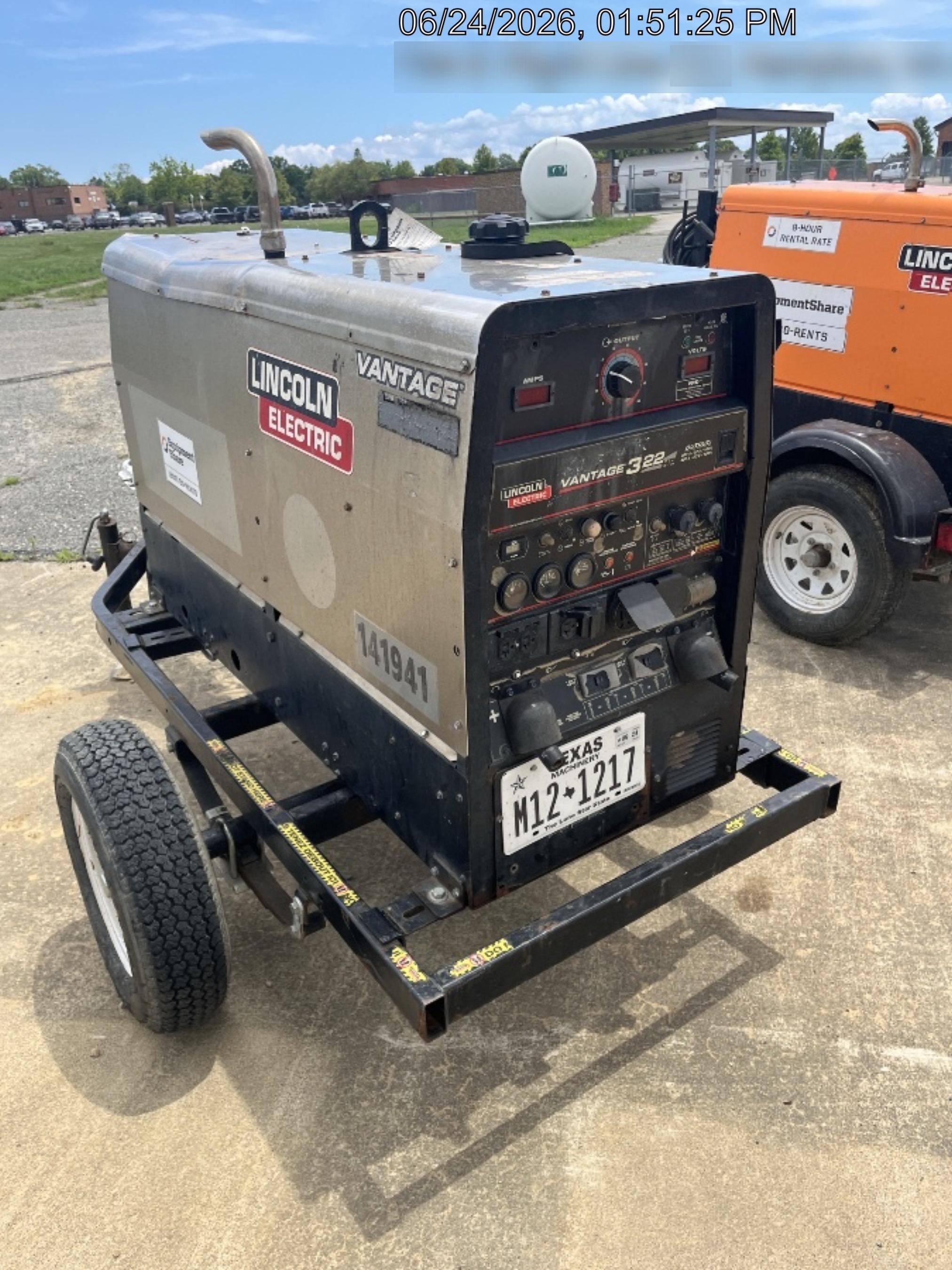 2021 Lincoln Electric Vantage 322 Ready Pak 3